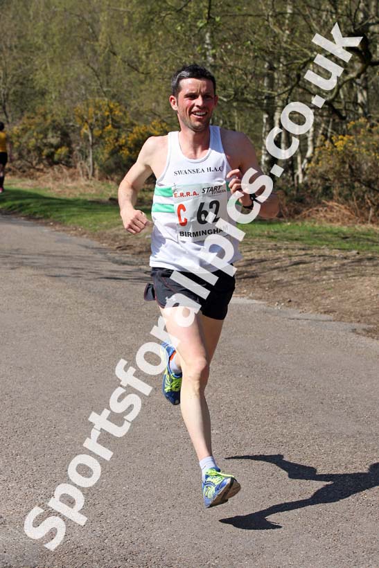 Mens ERRA 12 Stage Road Relay, Sutton Park, Sutton Coldfield, Birmingham. Photo: David T. Hewitson/Sports for All Pics